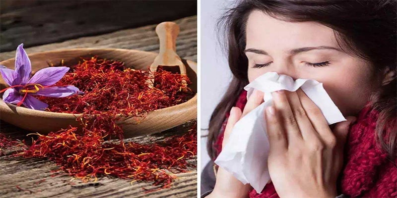 benefits of saffron for colds