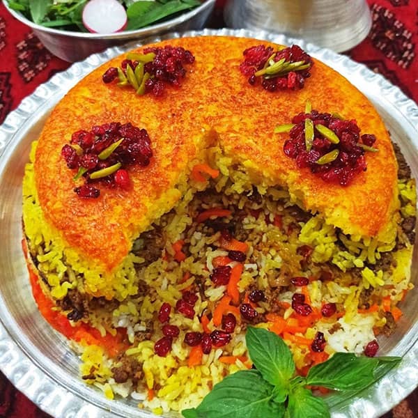 Chicken tahchin